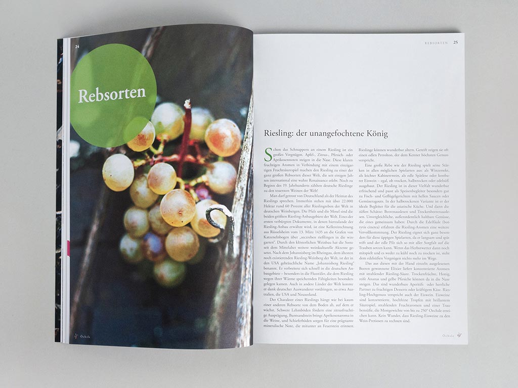Editorial Design, Lesebuch, Concept Frankfurt Werbeagentur GmbH