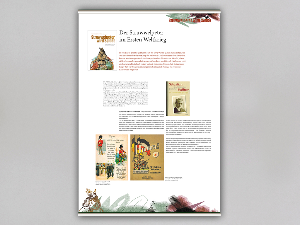 Ausstellungstafel, Concept Frankfurt Werbeagentur GmbH