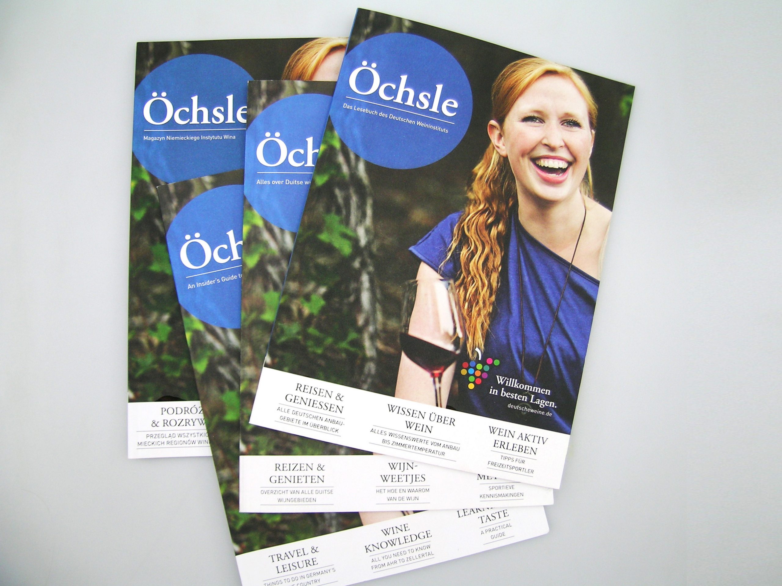 Das Weinlesebuch in vielen Sprachen